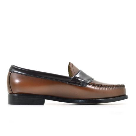 G.H Bass and Co Logan Two Tone Tan Leather W DK Brown Men s Slip Ons Shop Today. Get it Tomorrow takealot