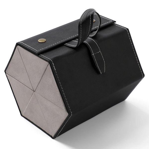 Multifunctional Glasses Organiser Storage Case - 6 Grid Foldable