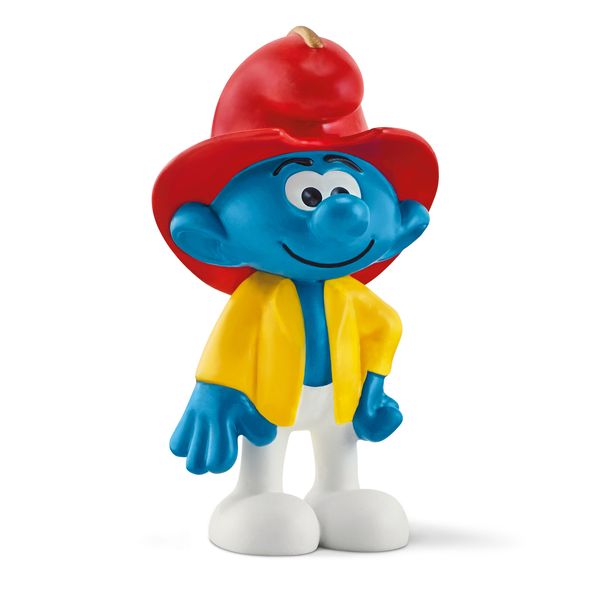 Schleich The Smurfs - Fireman Smurf - 6cm Tall