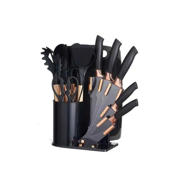DC-451 Silicone Cooking Utensils Set - 19 Pieces