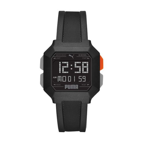 Puma Remix Men Blackstainless Steel Watch-P5056