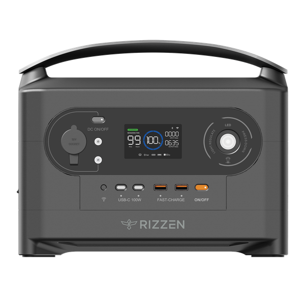 RIZZEN Ultra 700W Power Station 720Wh with In-Line UPS &amp; 1.5h Fast Charging
