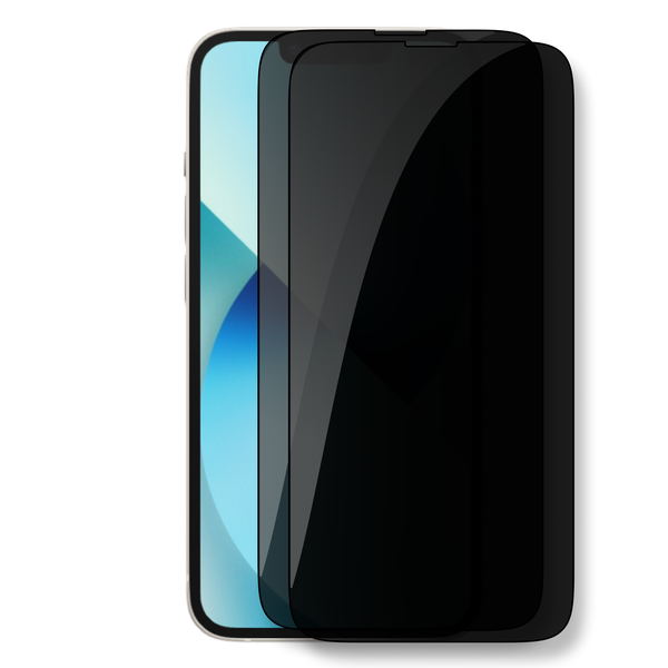 Privacy Glass Screen Protector Compatible with iPhone 13 (Pack of 2)