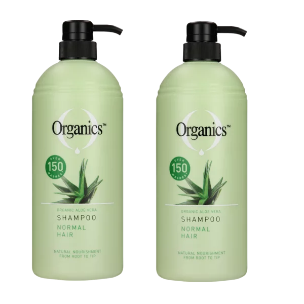 Organics Shampoo Normal Hair (2 Bottles x 1 Litre)