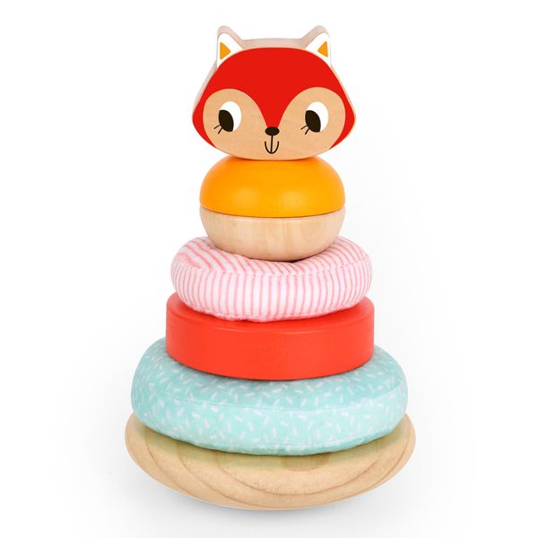 TookyToy - Fox Stacking Tower Activity Toy