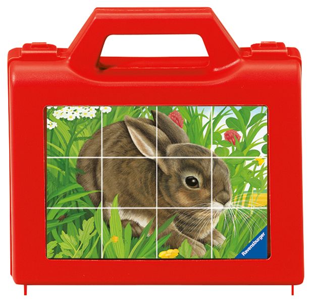 Ravensburger 12 Piece Cube Puzzle-Animals