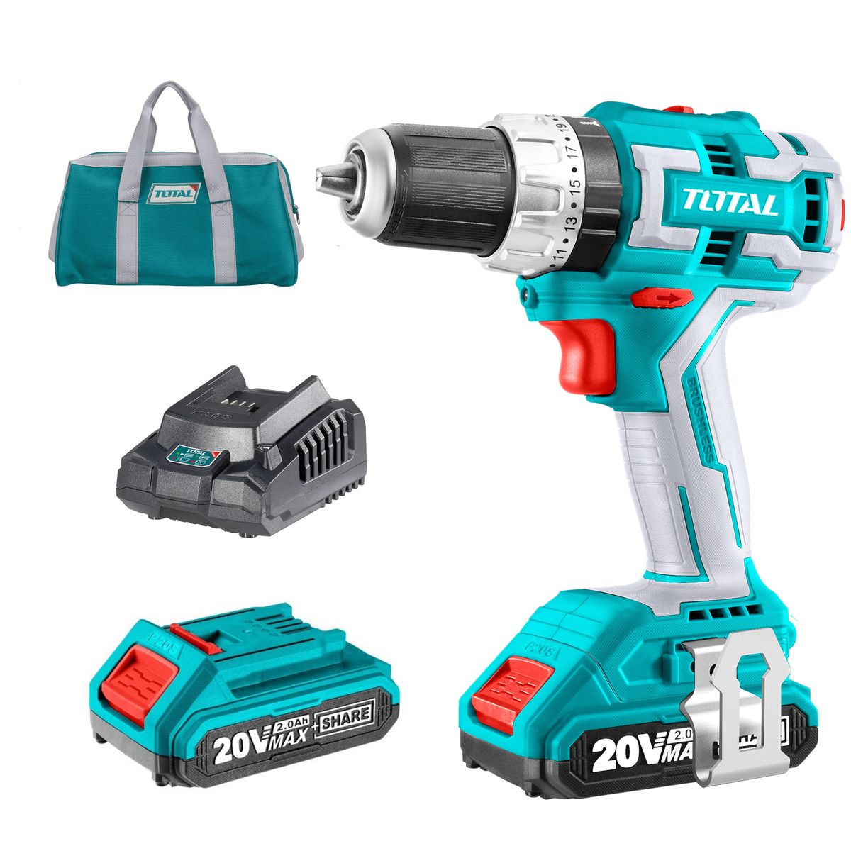 Total cordless discount drill 20v review