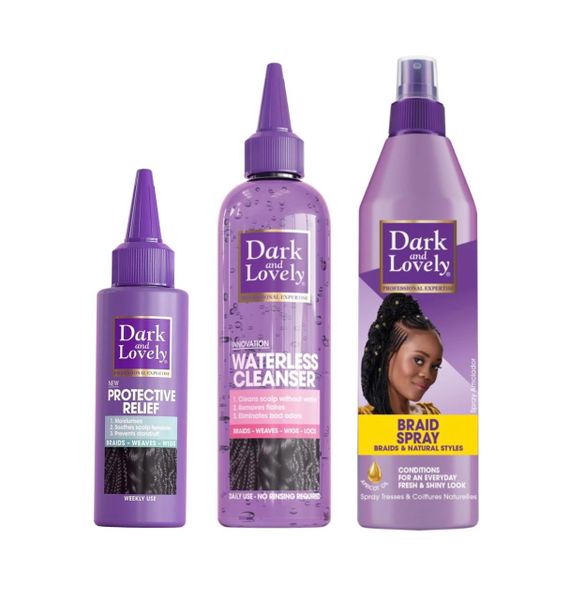 Dark and Lovely Braid Care Trio