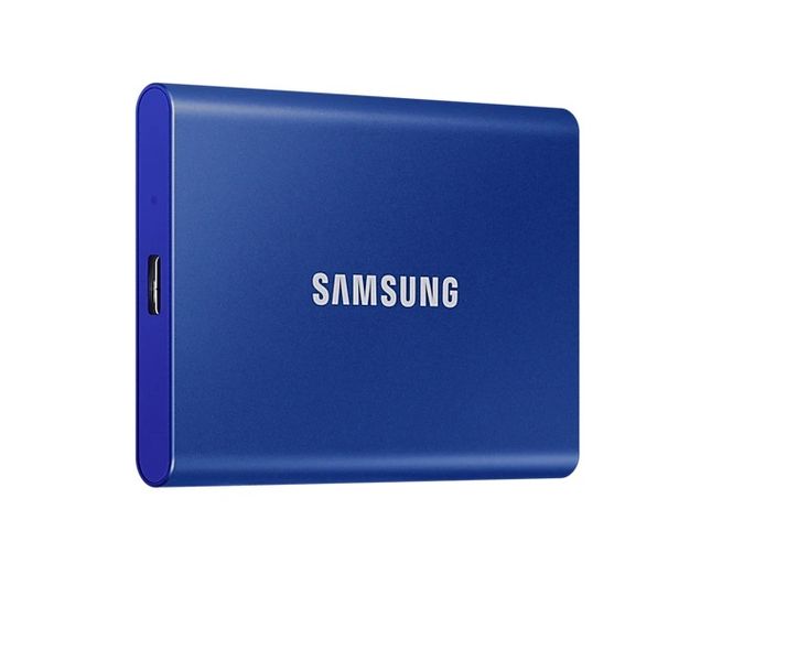 Samsung T7 2TB USB 3.2 Gen 2 Portable SSD - Blue