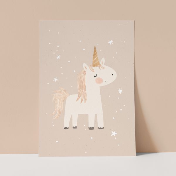 Unicorn Wall Print