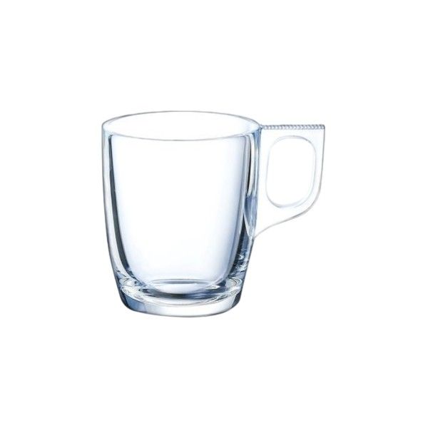 90ml Arc Voluto Glass Coffee Mug - Set of 6