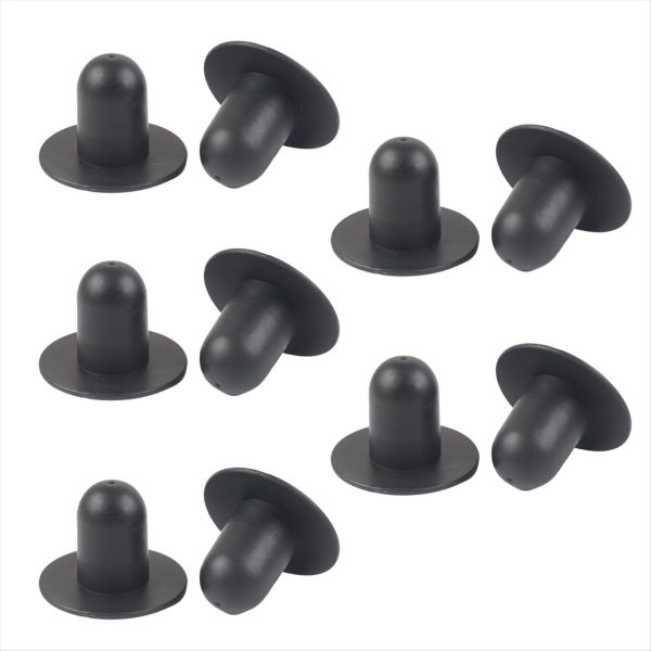 Swimming Pool Drain Pump Mesh Plug Valve Stopper Black