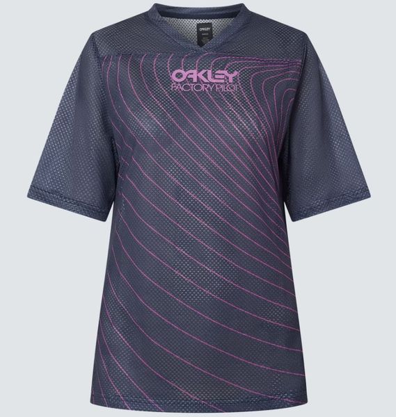 Oakley Women's Free Ride Rc Short Sleeve Mountain Bike Jersey