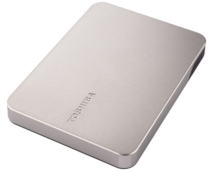 Toshiba Canvio Flex 1TB Portable HDD - Silver