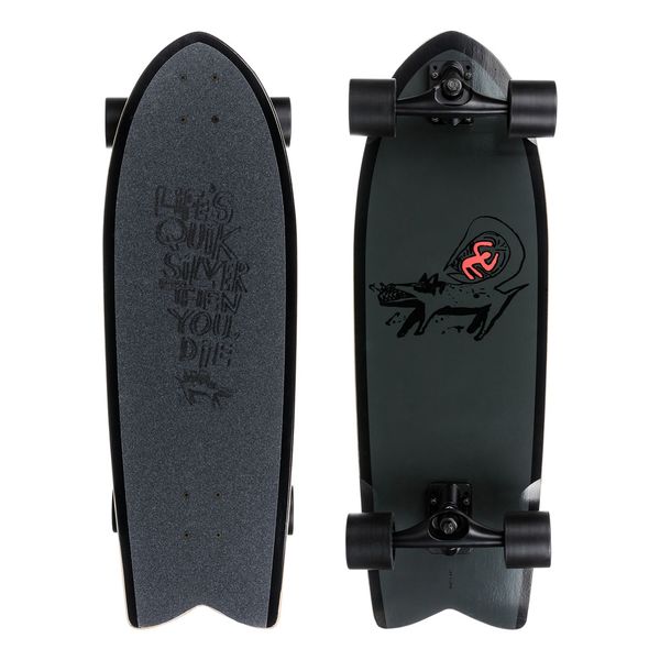 Quiksilver Lastlight Cruiserboard - Black - 30.25 X 9.8