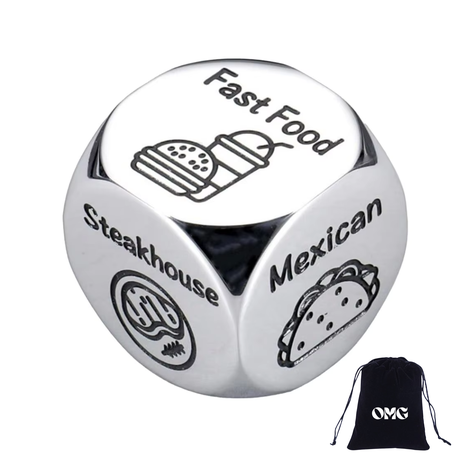 OMG Food Decision Dice Decider Image