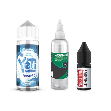 120ml Yeti Vape Juice DIY Longfill Kit - Energy - 3mg | Shop Today. Get it  Tomorrow! | takealot.com