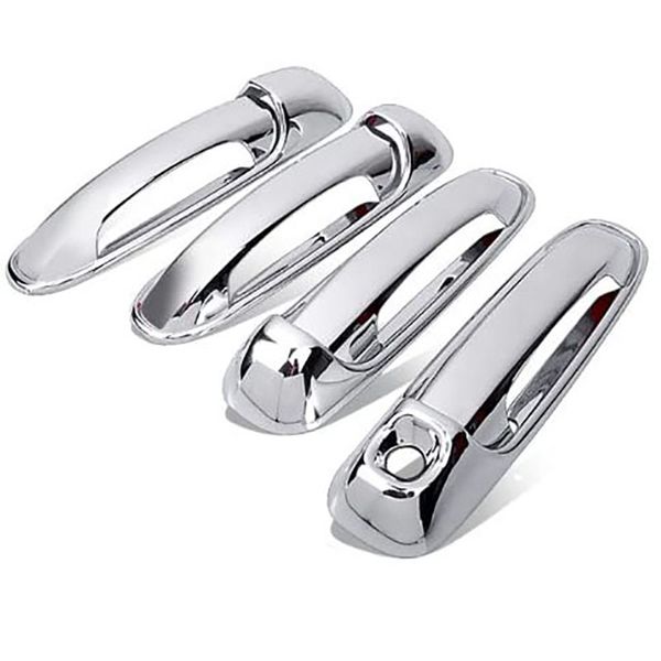 8Pcs ABS Chrome 4 Door Outside Handle Cover for Dodge Ram 1500 2500