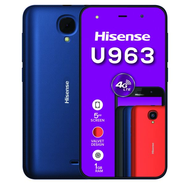 Hisense U963 8GB Single Sim - Blue - Vodacom Locked