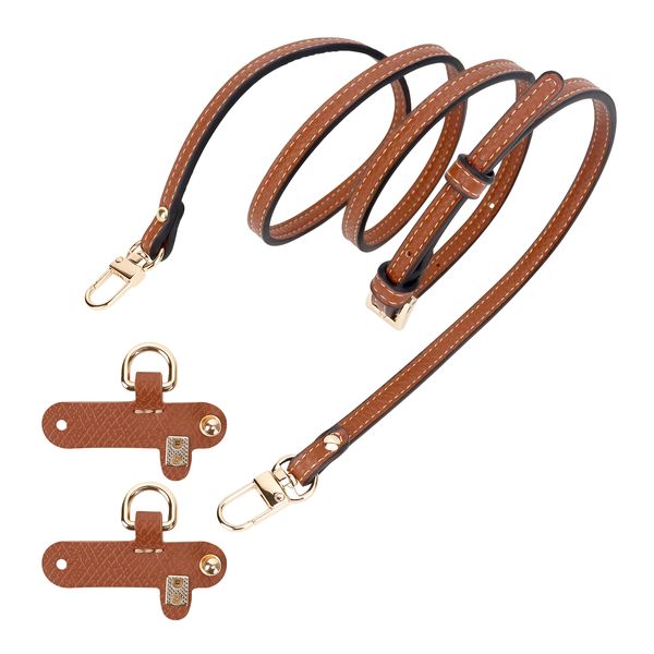 Mini Non-Perforated Buckle Hanging Bag Shoulder Strap - 86-103cm