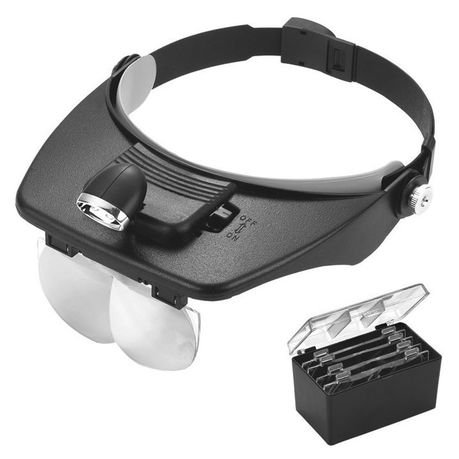 Light Head Magnifying Glass - Batteries and Different Lenses Included, Shop Today. Get it Tomorrow!