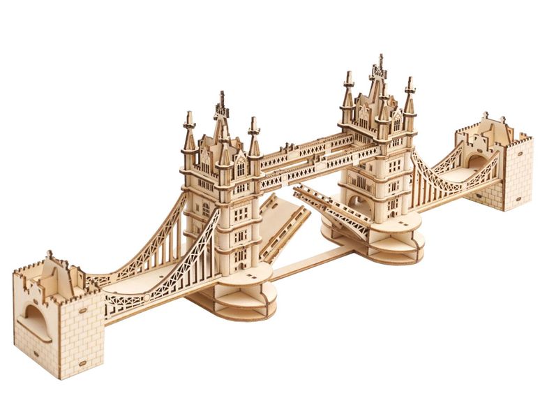 Robotime Tower Bridge 3D Wooden Puzzle - 113 Pieces