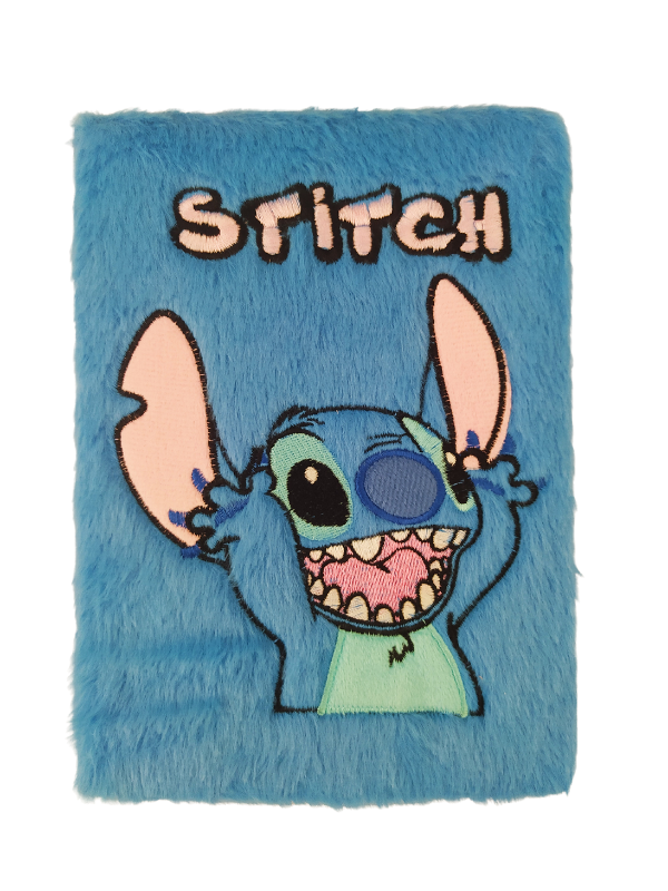 Stitch Fluffy Journal / Notebook Shop Today. Get it Tomorrow!