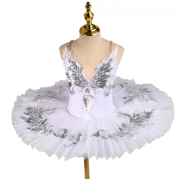 Kids Swan-Themed Professional Ballet Tutu Costume