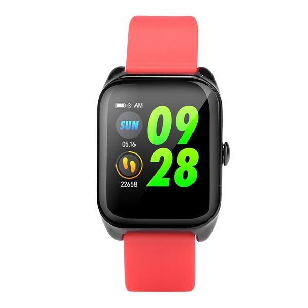 Pedometer Bracelet: Red