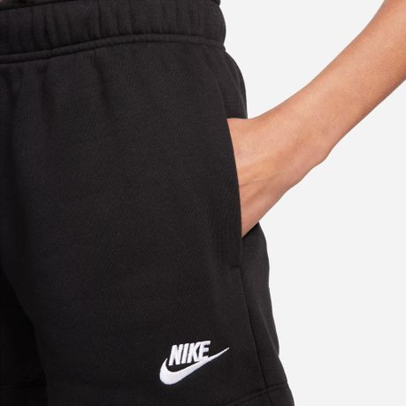 Nike Women's Sportswear Club Fleece Mid Thigh Length Short - Black