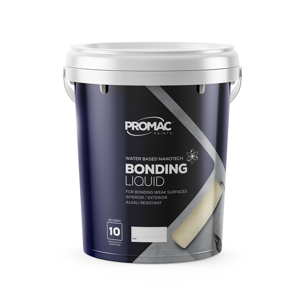 Promac Paints - Bonding Liquid Interior &amp; Exterior Waterbased Paint 20L-Clear