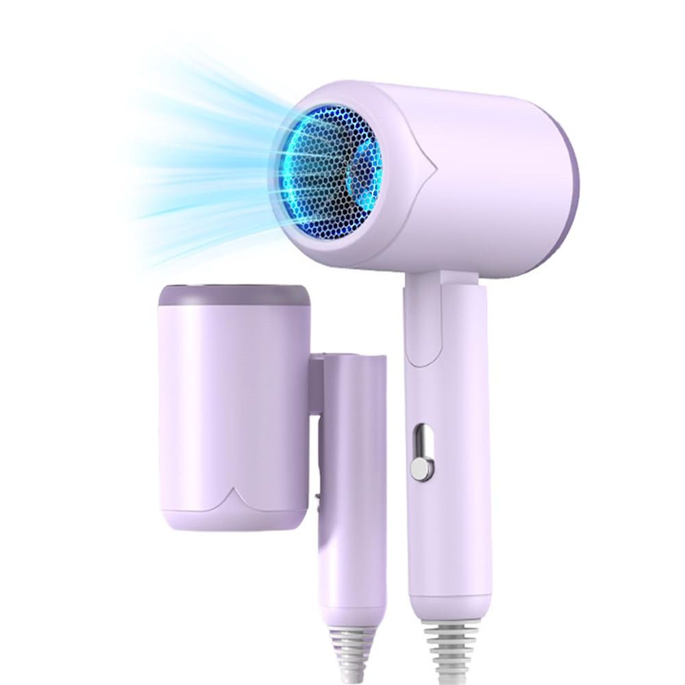 Professional Hair Dryer AC Hair Blower 1200W Purple