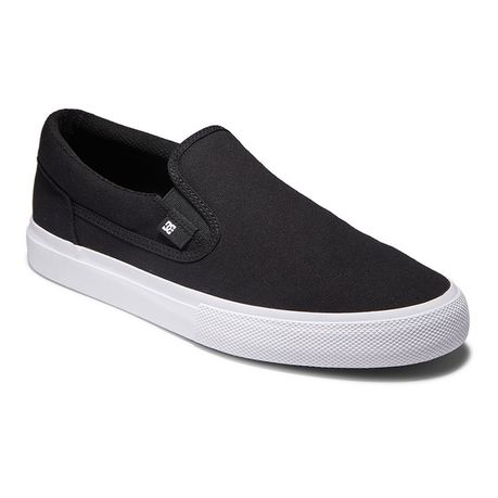 dc white slip ons