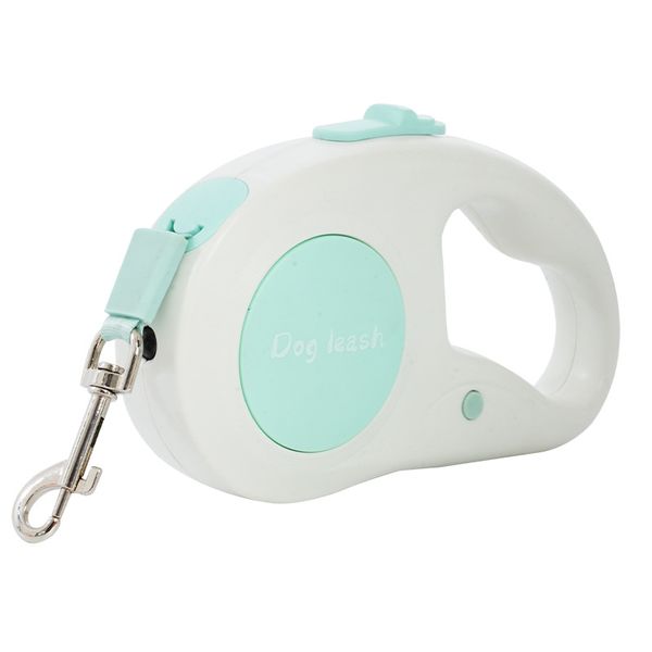 Automatic Retractable Dog Leash for Medium &amp; Small Dogs, Green