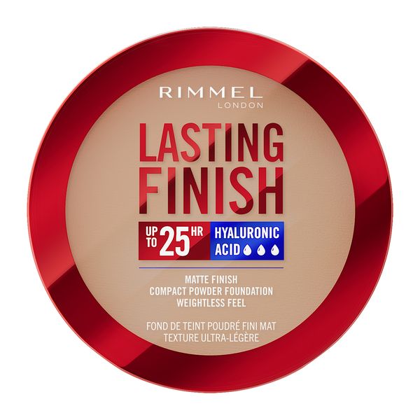 Rimmel Lasting Finish, 007 Golden Beige, Compact Foundation, 7g