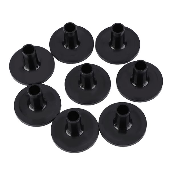 8pieces Black Cymbal Sleeves