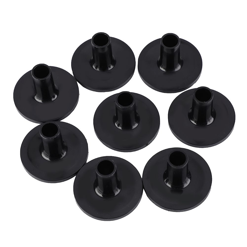 8pieces Black Cymbal Sleeves