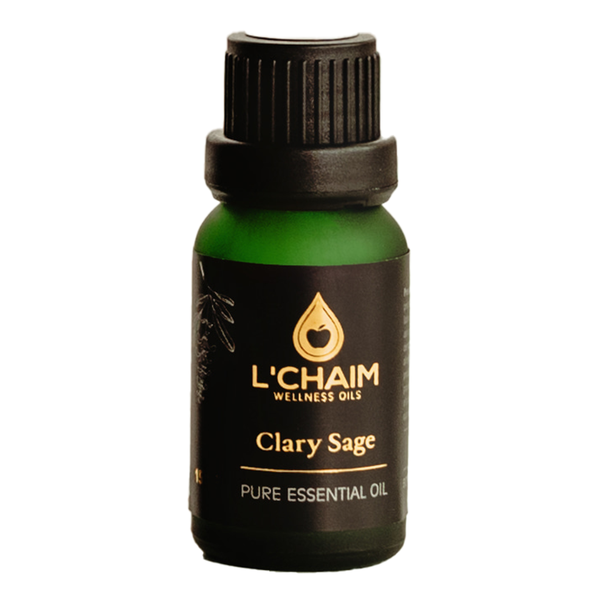 L'Chaim Wellness Oils - Pure Clary Sage Essential Oil - 15ml