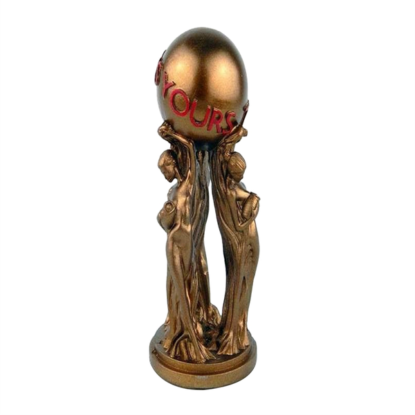 The World is Your Statue Trophy for Office Home Decoration Statue