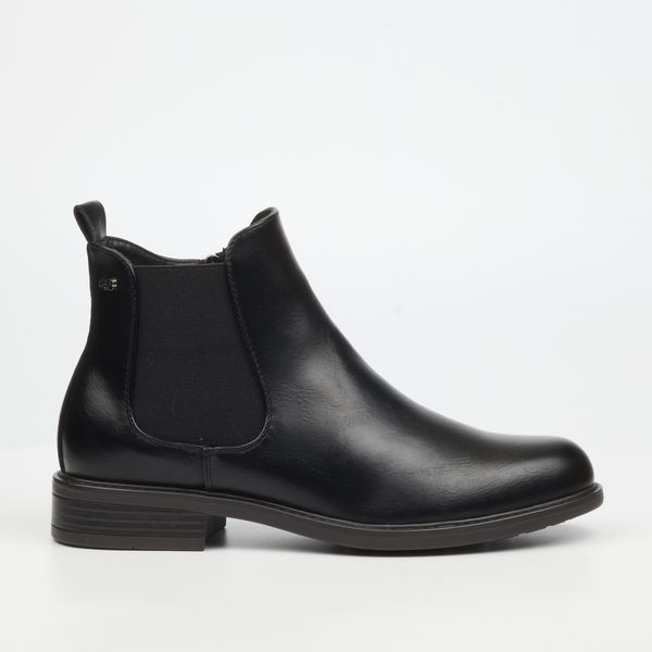 Miss Black Victoria 5 Women Faux Leather Ankle Boots - Black