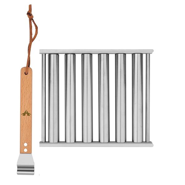 Stainless Steel Hot Dog Roller Sausage Roller Rack Grill Tray