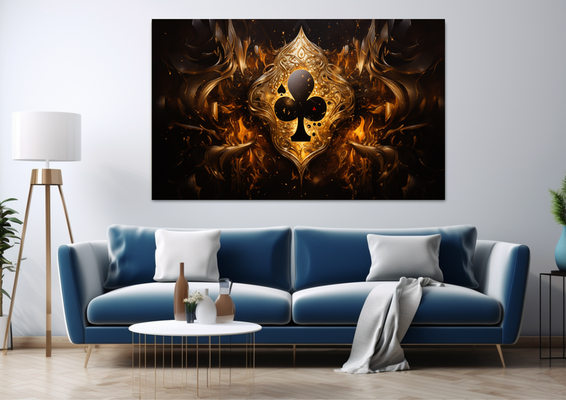 Canvas Wall Art - Luxury Gaming Abstract - JT0297