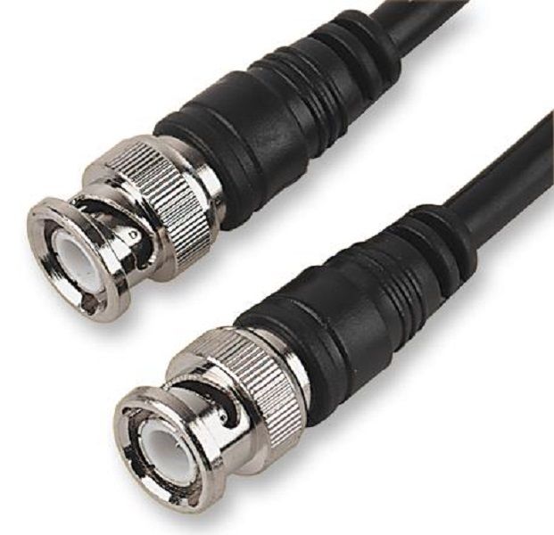 Radiall (R285425000) RF / Coaxial Cable Assembly, BNC to BNC, 1 m, Black