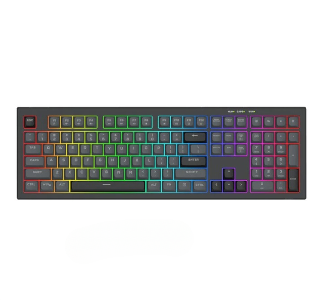 CRUX Pro Series Membrane Gaming Keyboard - Black, Durable Performance