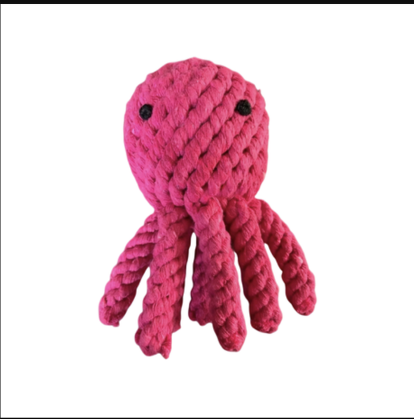 Cotton Rope Toy Octopus