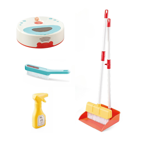 Cogo - Pretend &amp; Play Keeping Tidy Set with Sweeper and Cleaning Tools