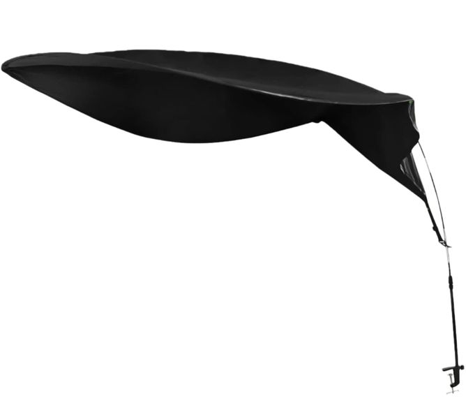 Office Desk Shade - Large Office Sun Shade - Room Cubicle Light Blocker