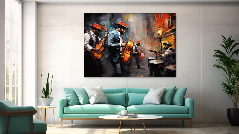 Abstract Urban Jazz Band - Jt0013 image