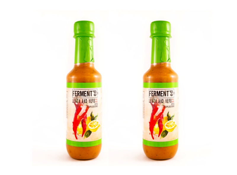 Fermented Lemon &amp; Herb Chilli Sauce Epic Explosions Pack of 2 x 250ml