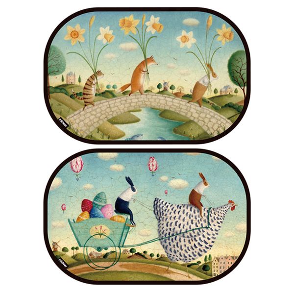 Mideer Tales in the Forest Children's Car Window Shade: 2 Pieces